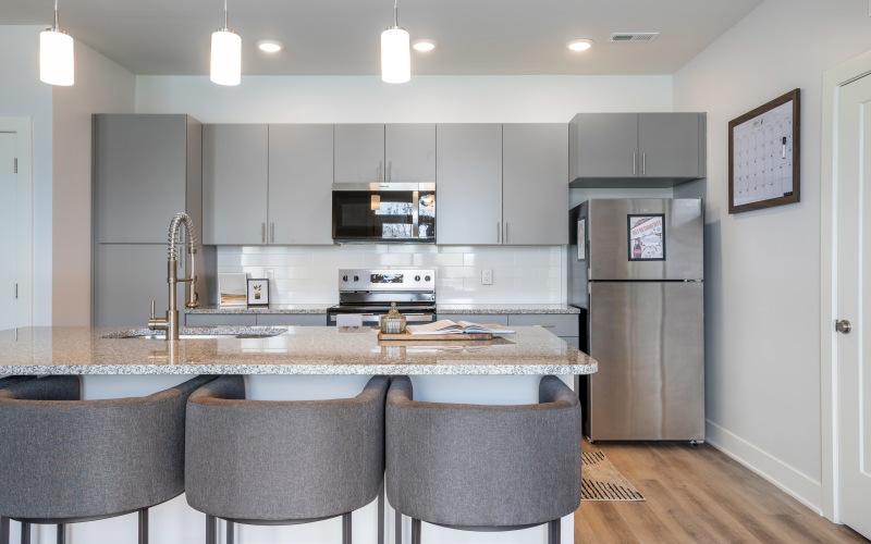 Modern decore apartment kitchen