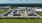 Aerial view of an apartment complex 