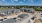 Aerial view of an apartment complex 
