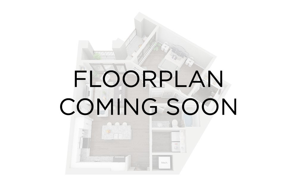 Hearth - 1 bedroom floorplan layout with 1 bathroom and 880 square feet Hearth - 1 bedroom floorplan layout with 1 bathroom and 880 square feet